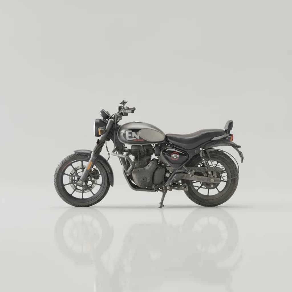 Royal Enfield Hunter 350 2025 available for self-drive bike or scooter rental in Mussoorie on Hire N Ride