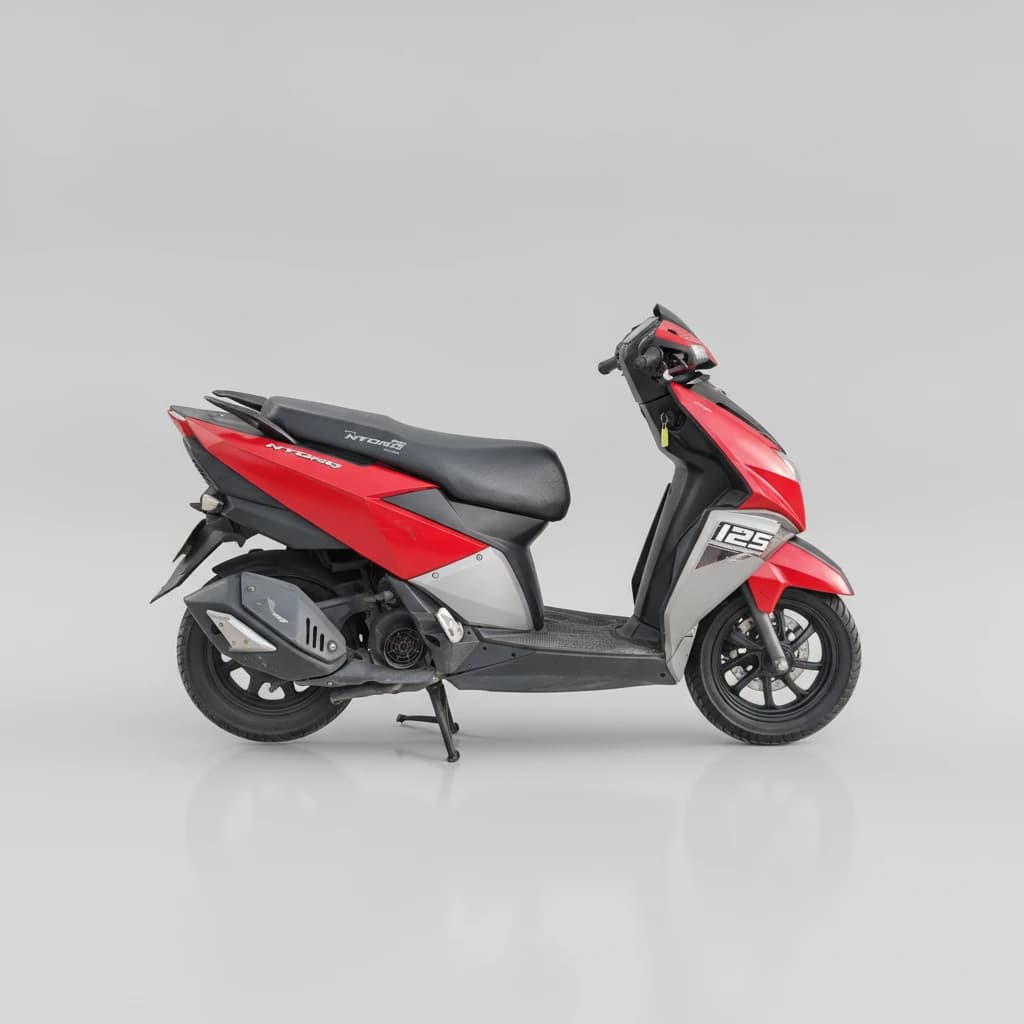 Tvs Ntorq 125 Standard 2019 available for self-drive bike or scooter rental in Mussoorie on Hire N Ride