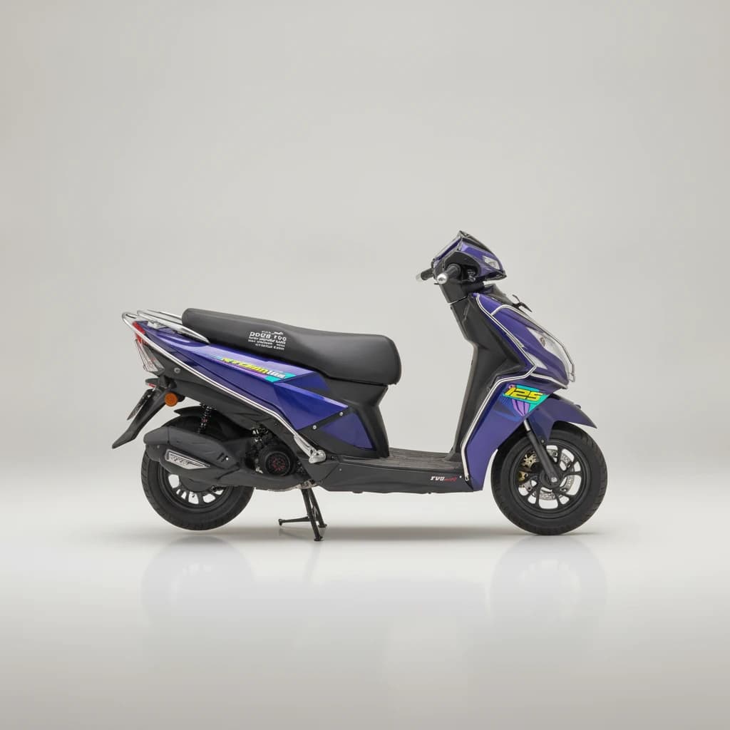 Tvs Ntorq 125 Standard 2026 available for self-drive bike or scooter rental in Mussoorie on Hire N Ride