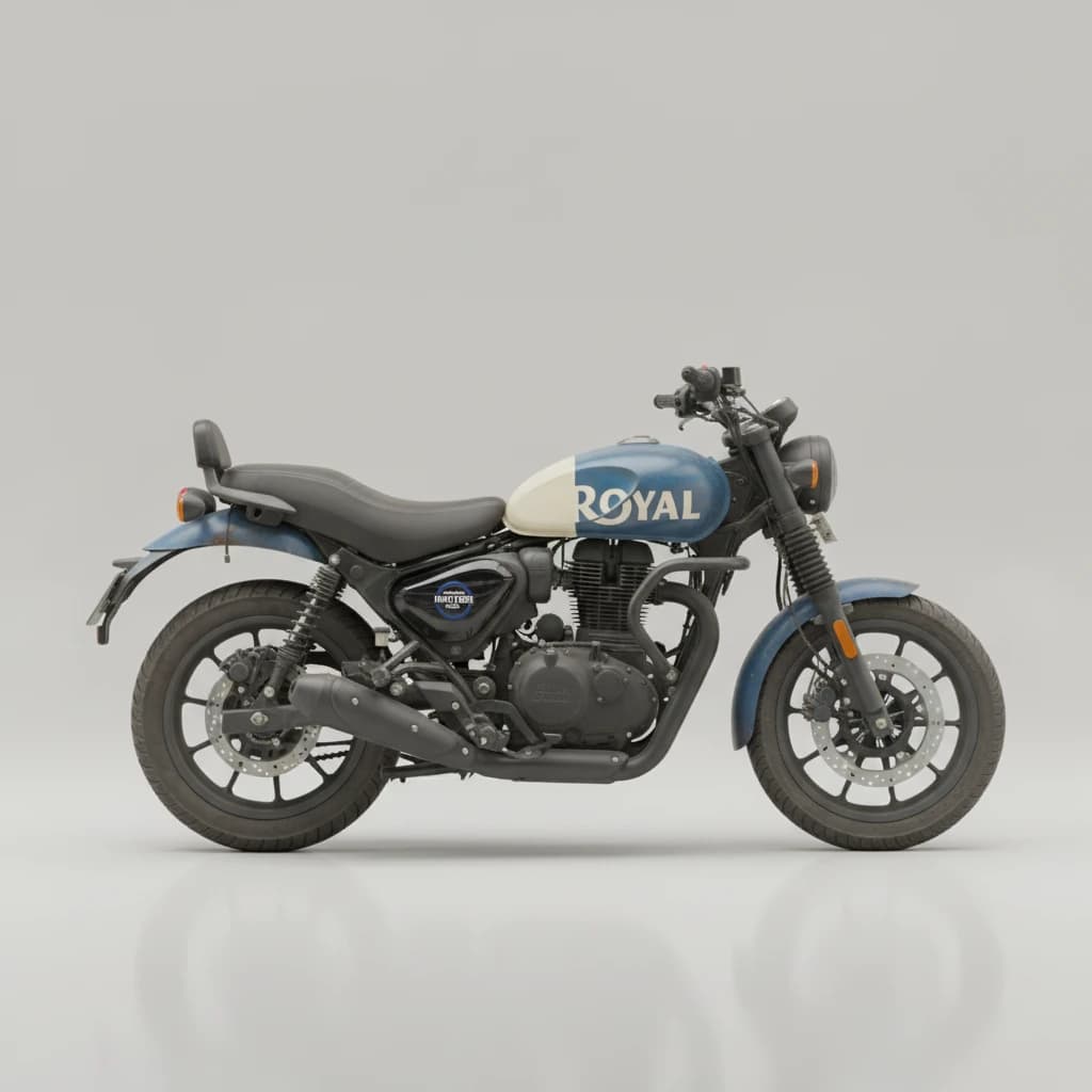 Royal Enfield Hunter Hunter 350 2026 available for self-drive bike or scooter rental in Mussoorie on Hire N Ride