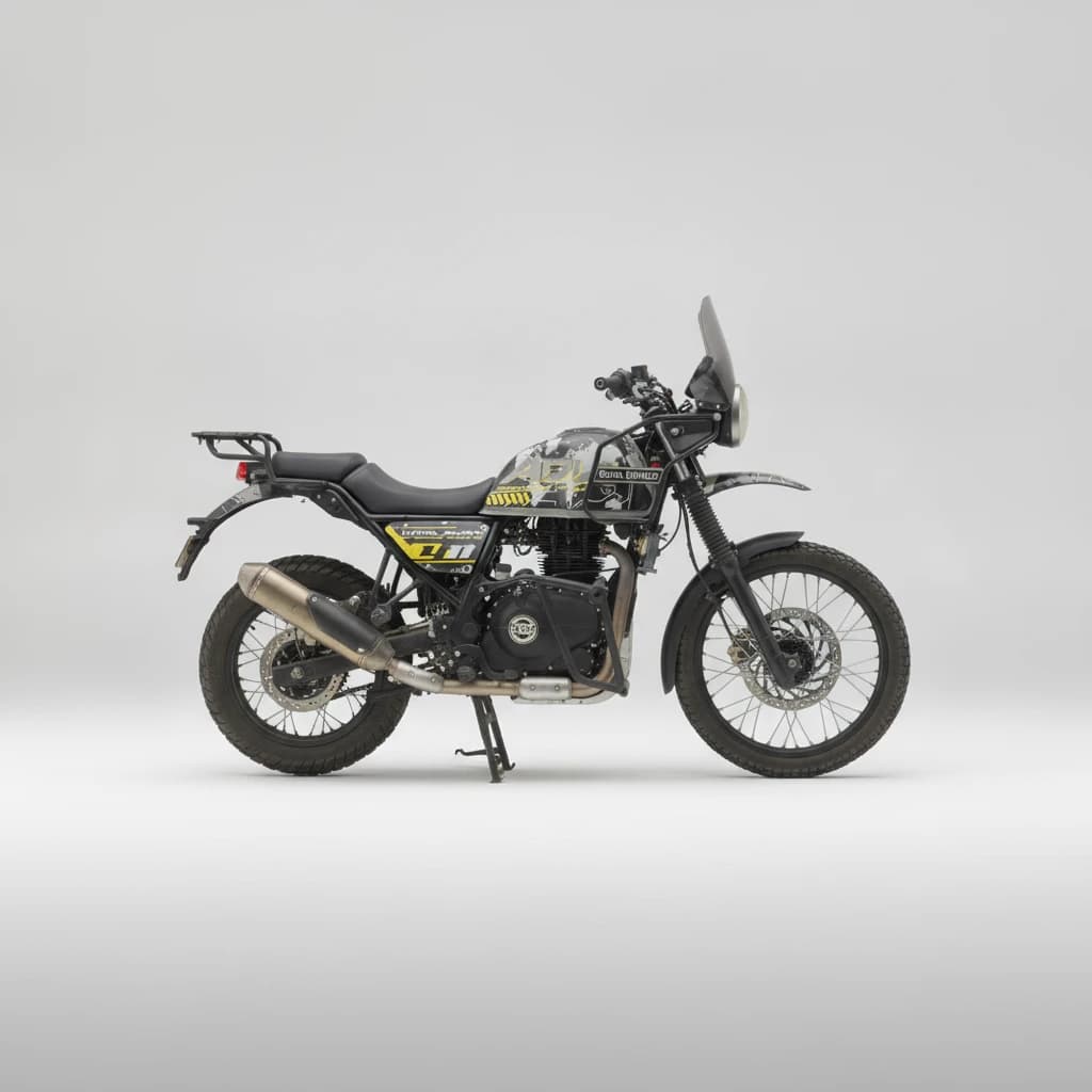 Royal Enfield Himalayan ABS 2019 available for self-drive bike or scooter rental in Mussoorie on Hire N Ride