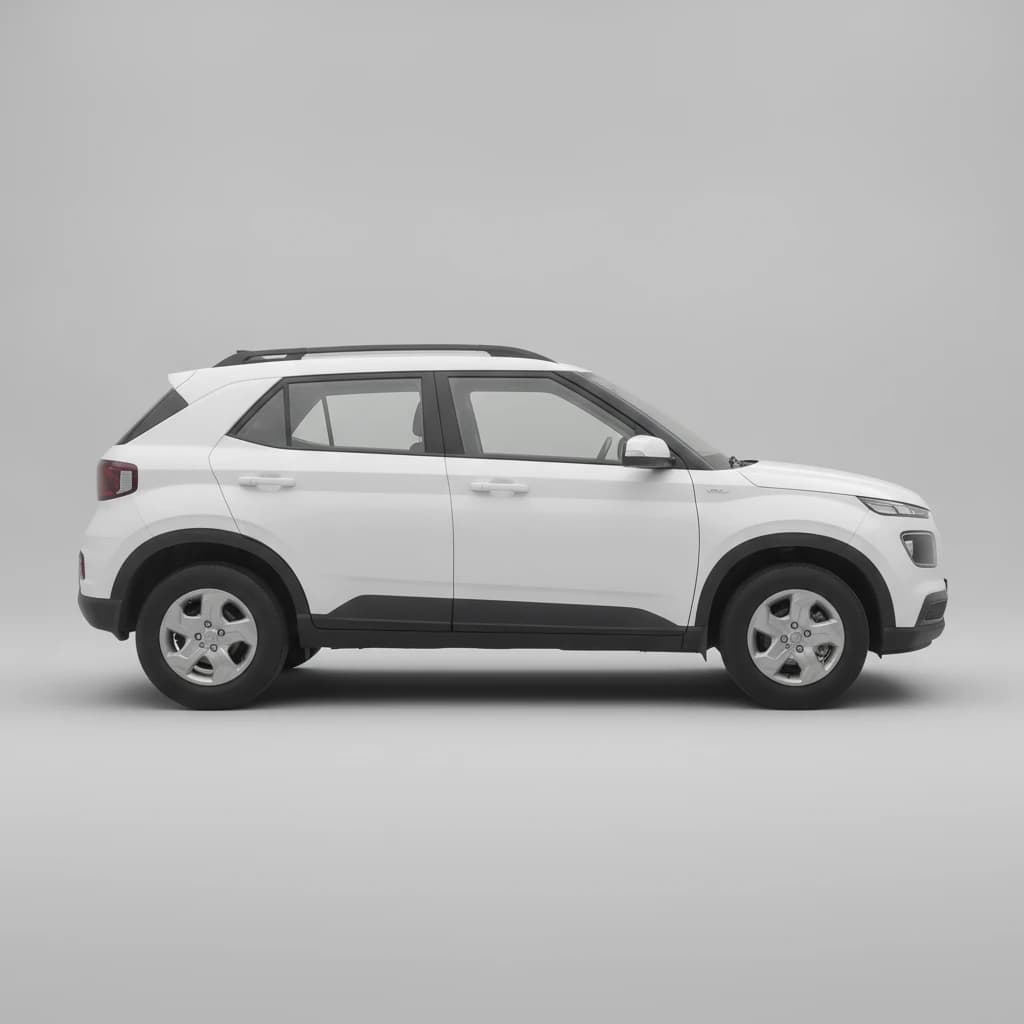 Hyundai Venue 1.2 Kappa Mt E 2021 available for self-drive car rental in Dehradun on Hire N Ride