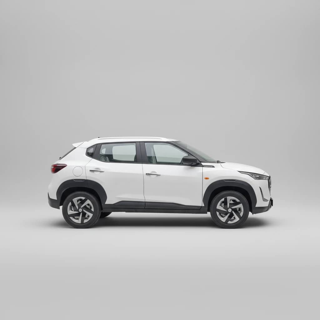 Nissan Magnite Visia Mt 2025 available for self-drive car rental in Bhubaneswar on Hire N Ride