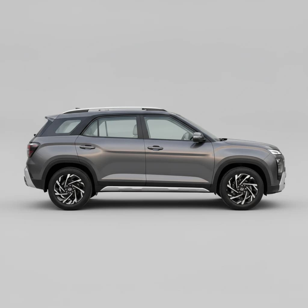 Hyundai Alcazar Signature 2025 available for self-drive car rental in Nagpur on Hire N Ride