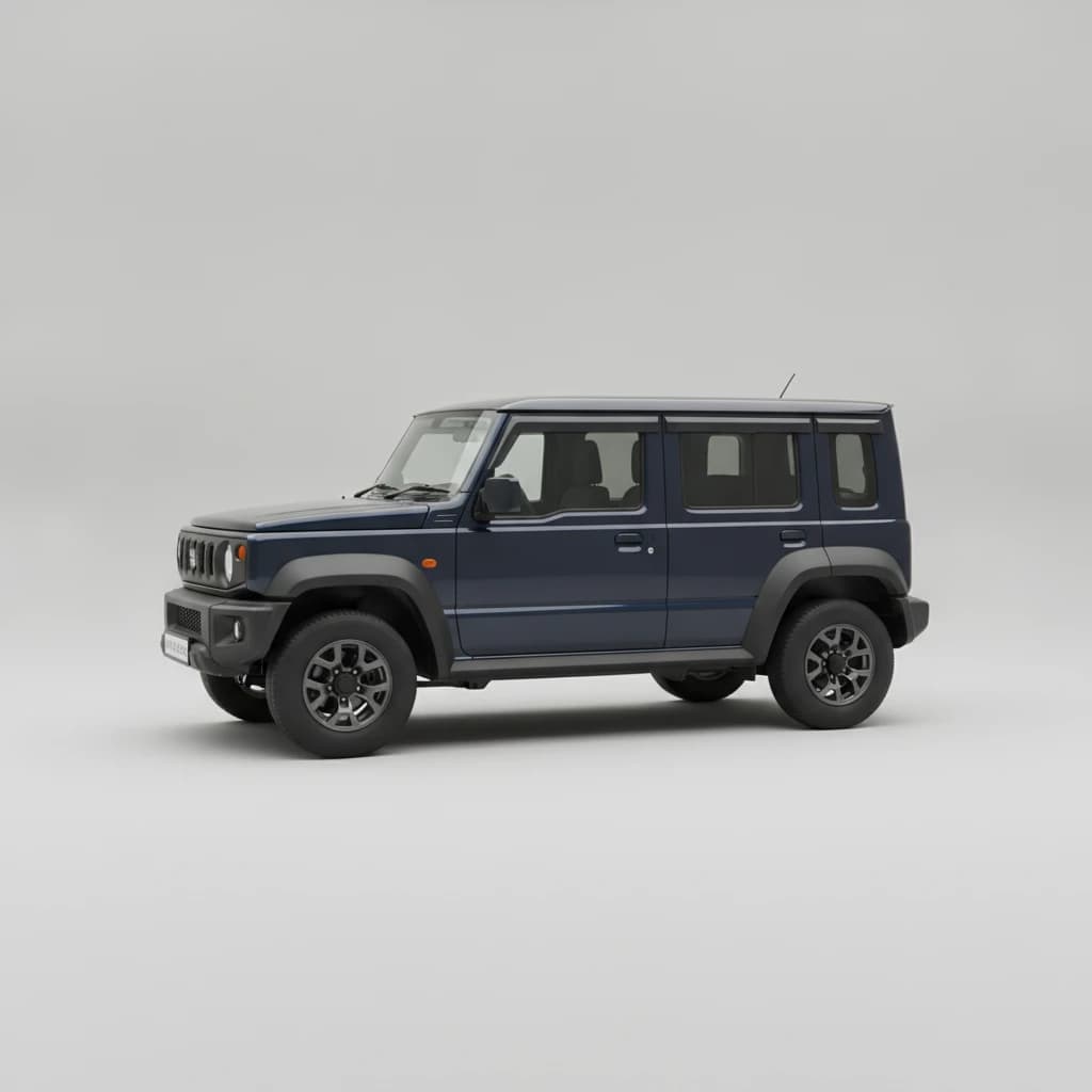 Maruti Suzuki Jimny Alpha Allgrip Pro 2025 available for self-drive car rental in Manali on Hire N Ride