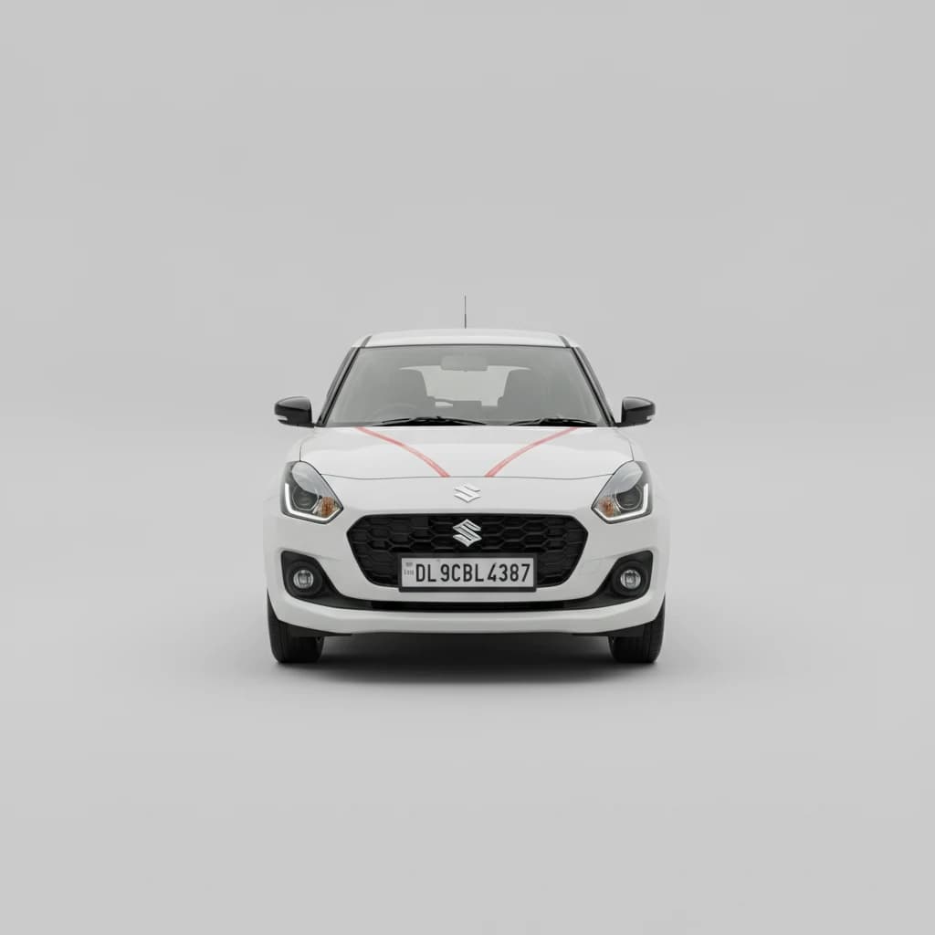 Maruti Suzuki Swift Lxi 2026 available for self-drive car rental in Noida on Hire N Ride