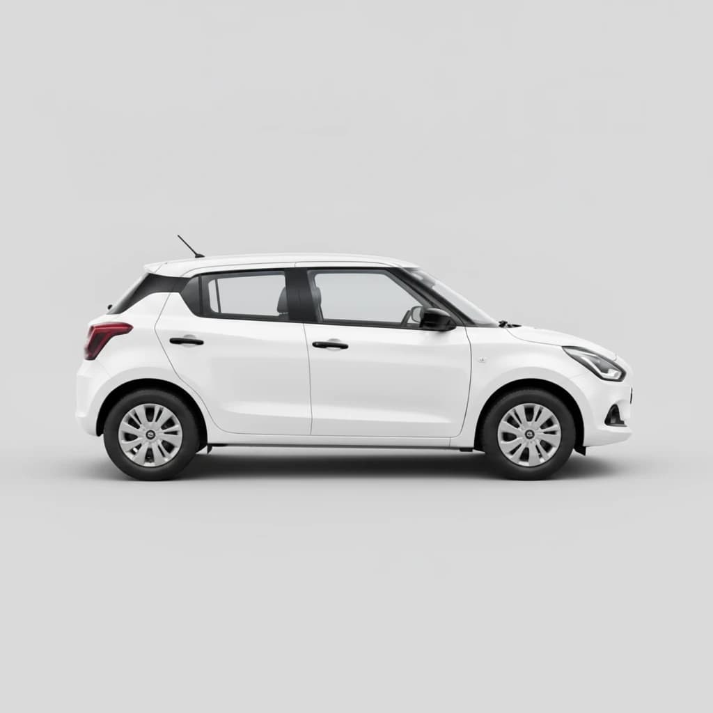 Maruti Suzuki Swift Lxi 2026 available for self-drive car rental in Noida on Hire N Ride