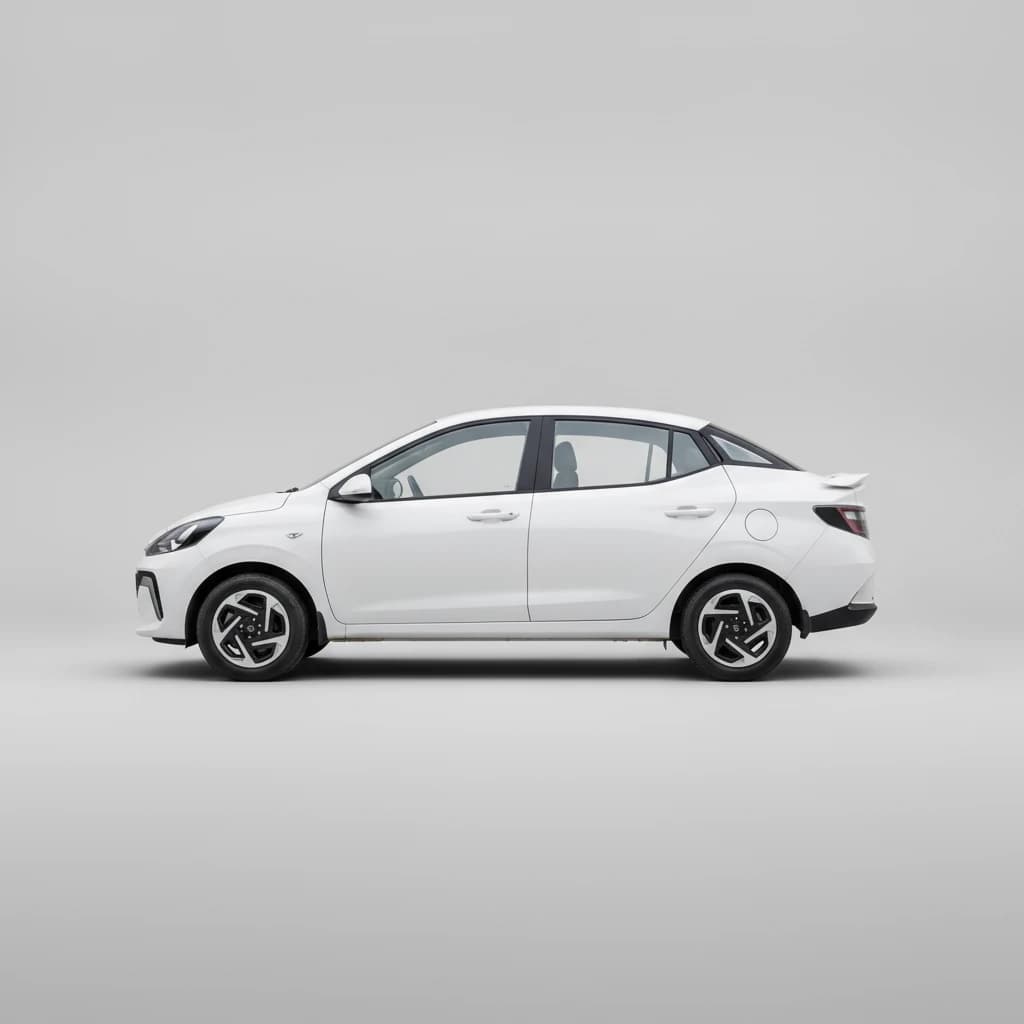 Hyundai Aura S 2023 available for self-drive car rental in Jaipur on Hire N Ride