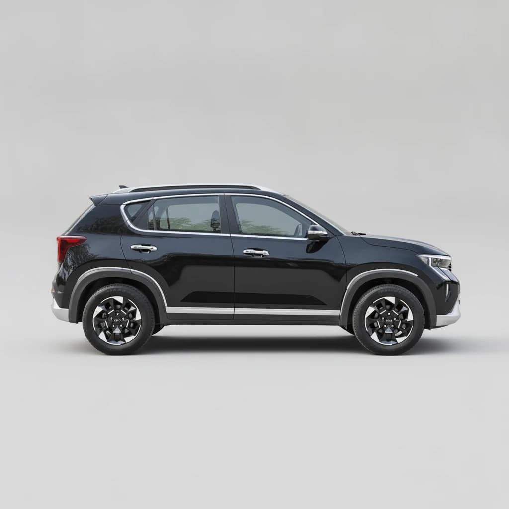 Kia Sonet Htx 2025 available for self-drive car rental in Jaipur on Hire N Ride