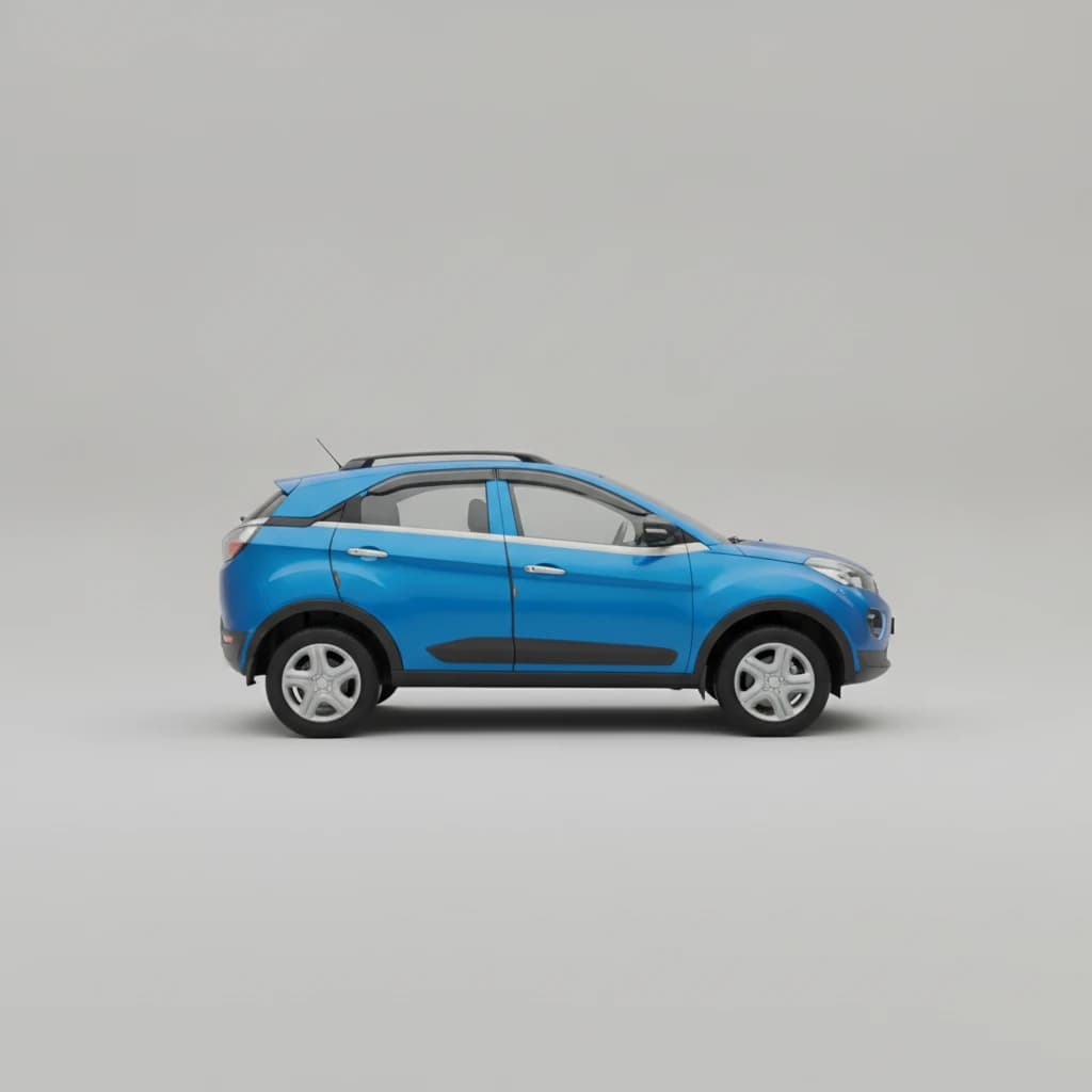 Tata Nexon Xm 2019 available for self-drive car rental in Gandhi Nagar on Hire N Ride