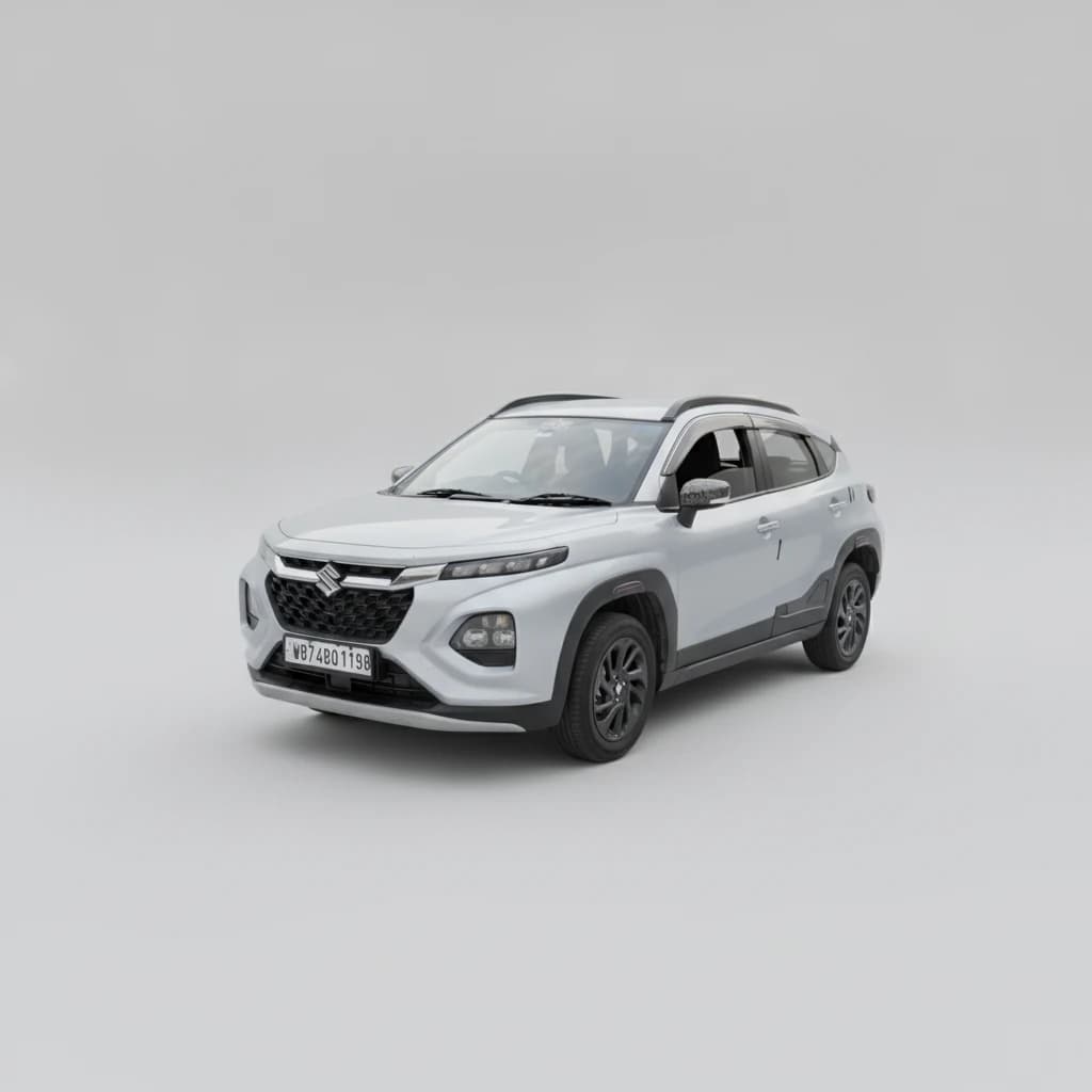 Maruti Suzuki Fronx Delta 2023 available for self-drive car rental in Gandhi Nagar on Hire N Ride