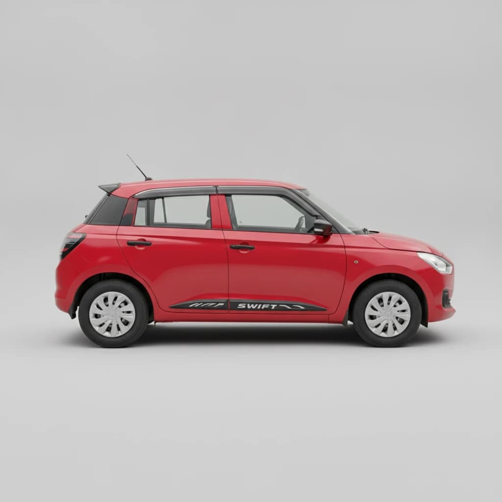 Maruti Suzuki Swift Lxi 2024 available for self-drive car rental in Bhubaneswar on Hire N Ride