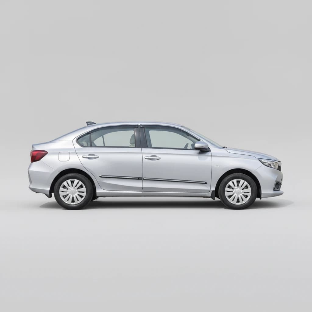 Honda Amaze E Mt 2018 available for self-drive car rental in Delhi on Hire N Ride