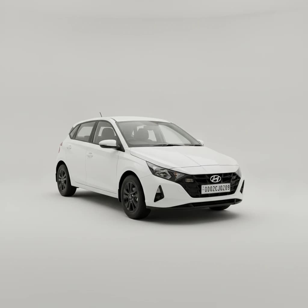 Hyundai I20 Magna 2023 available for self-drive car rental in Bhubaneswar on Hire N Ride