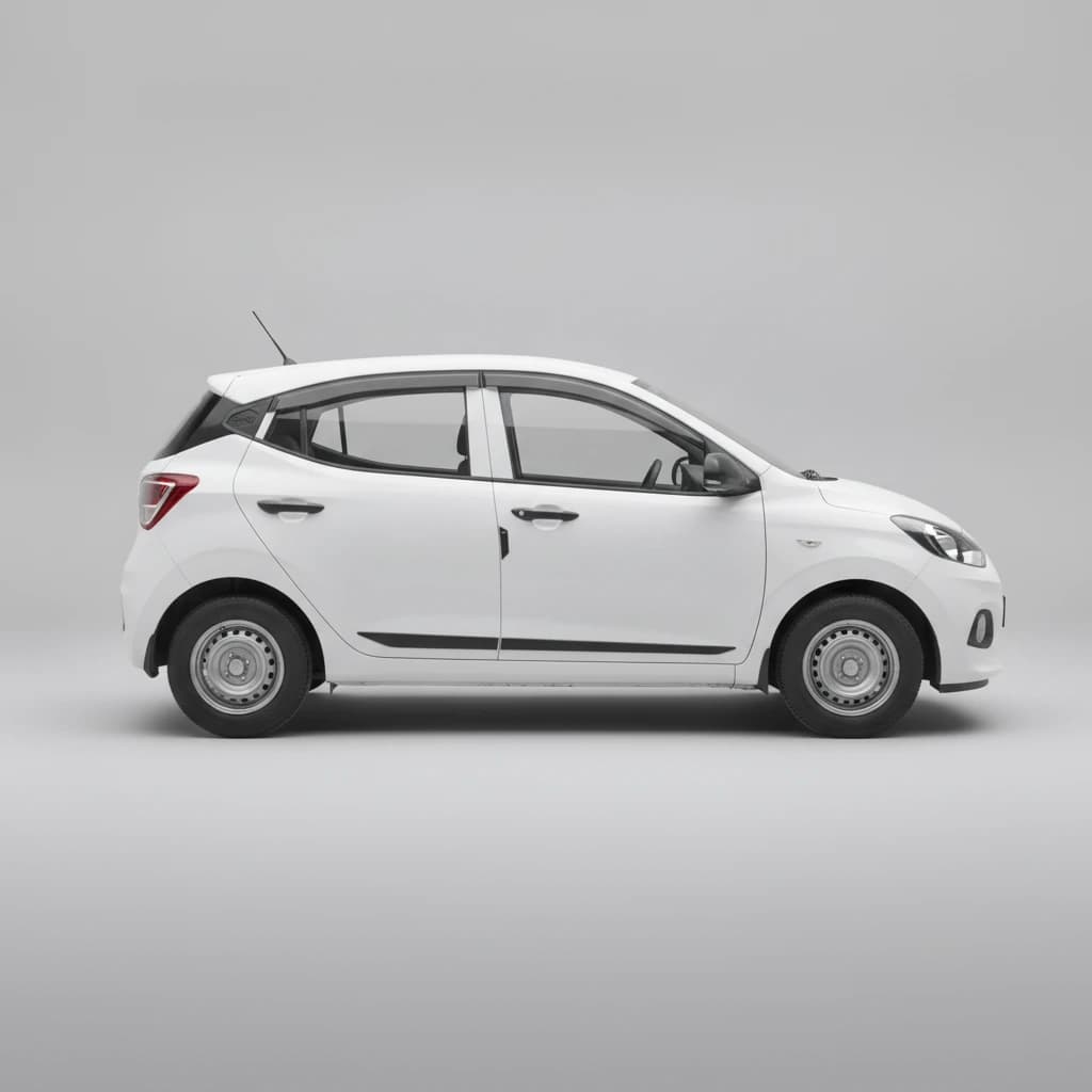 Hyundai Grand i10 Nios Kappa Era 2025 available for self-drive car rental in Delhi on Hire N Ride