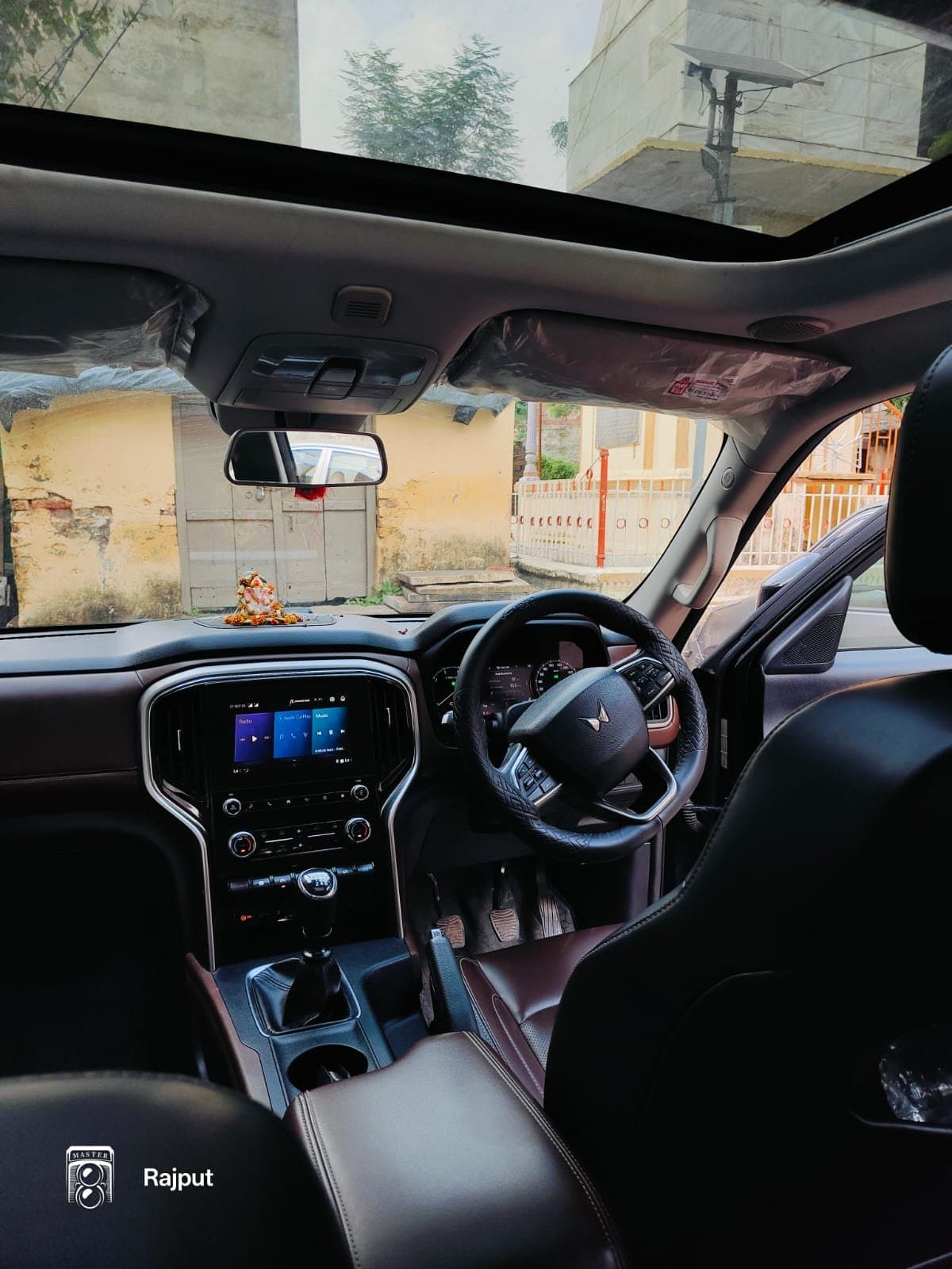 Mahindra Scorpio Z8l 2023 available for self-drive car rental in Varanasi on Hire N Ride