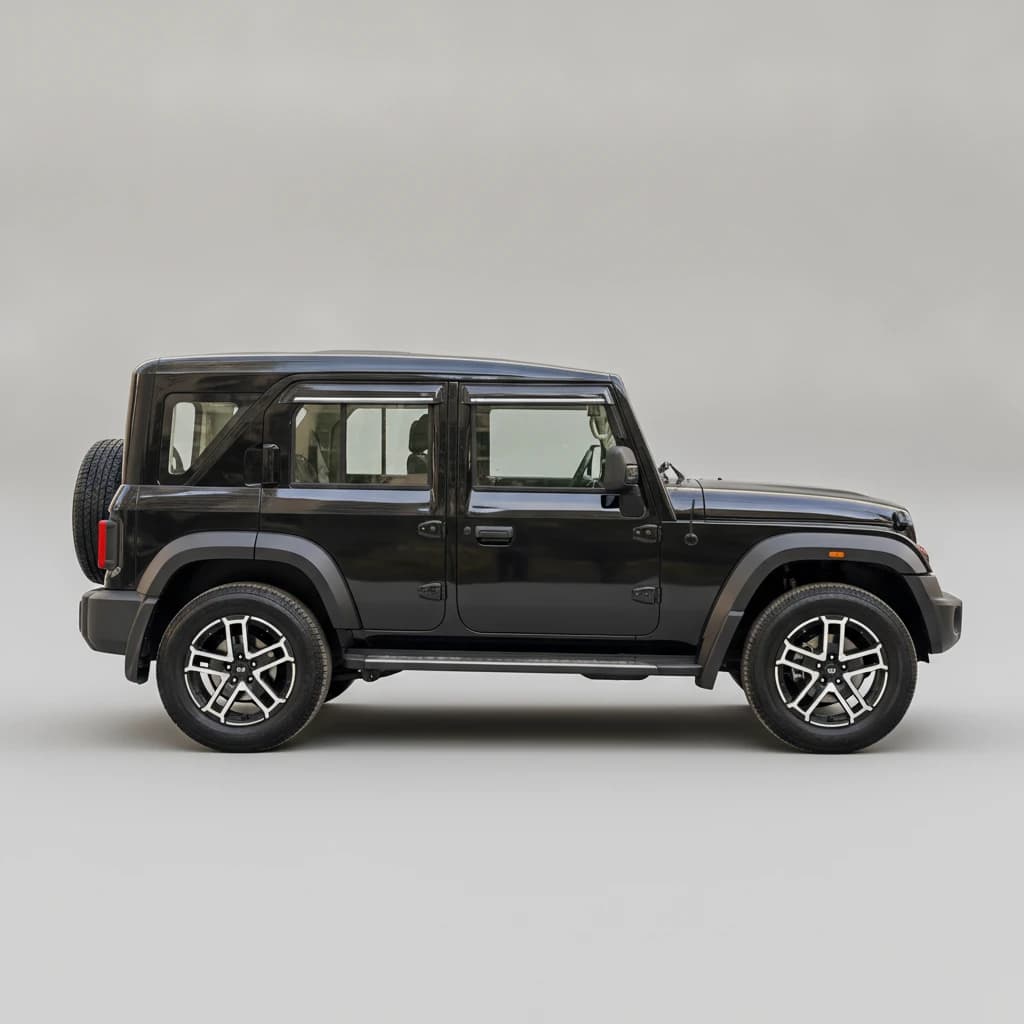 Mahindra & Mahindra Thar Roxx Mx5 D 2024 available for self-drive car rental in Noida on Hire N Ride