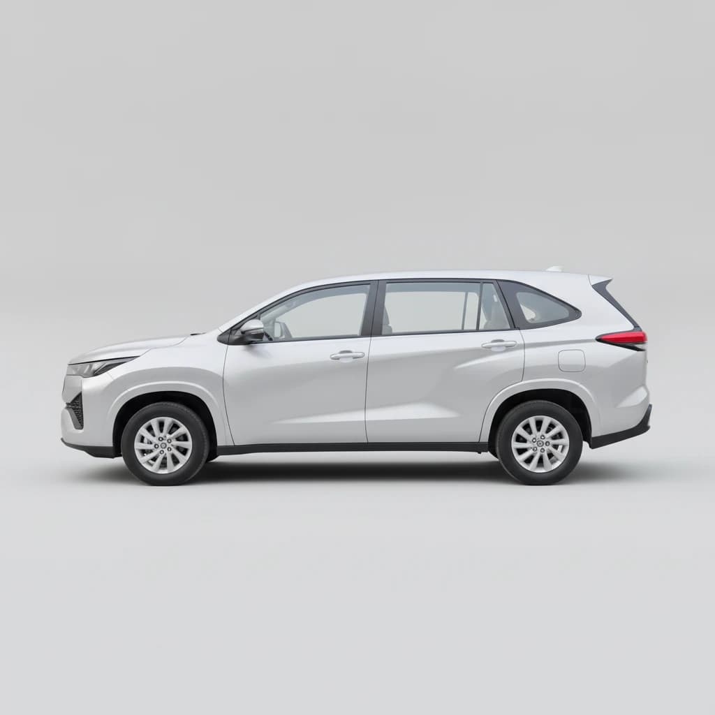 Toyota Innova Hycross Le 2023 available for self-drive car rental in Noida on Hire N Ride