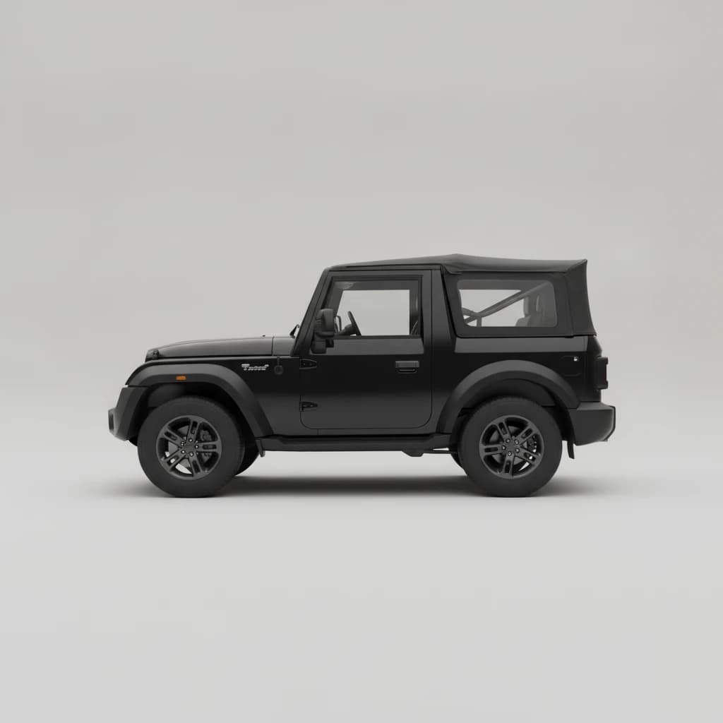 Mahindra Thar Lx D At 4wd 2022 available for self-drive car rental in Chandigarh on Hire N Ride